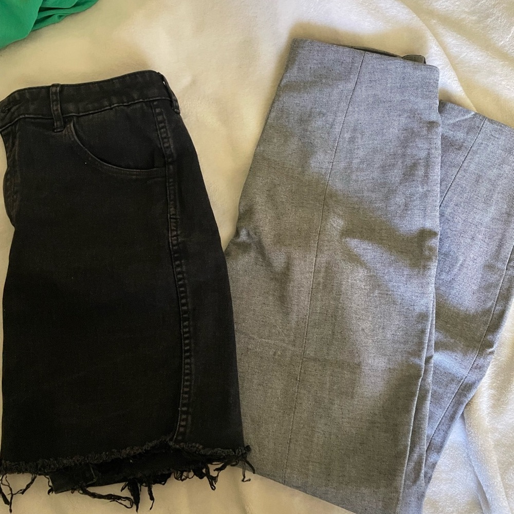 Skirt and pants 👖
